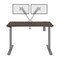 Bestar Bestar Upstand 48W x 24D Standing Desk with Dual Monitor Arm in antigua 175860-000052 - alternate 5